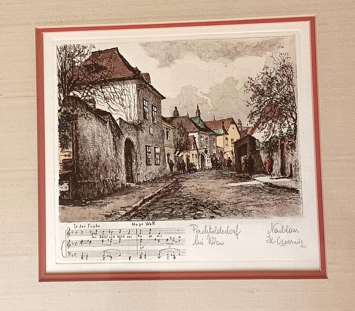 Herta Czoernig ヘルタ チョルニヒ　エッチング　銅版画 Herta Czoernig - Etsy