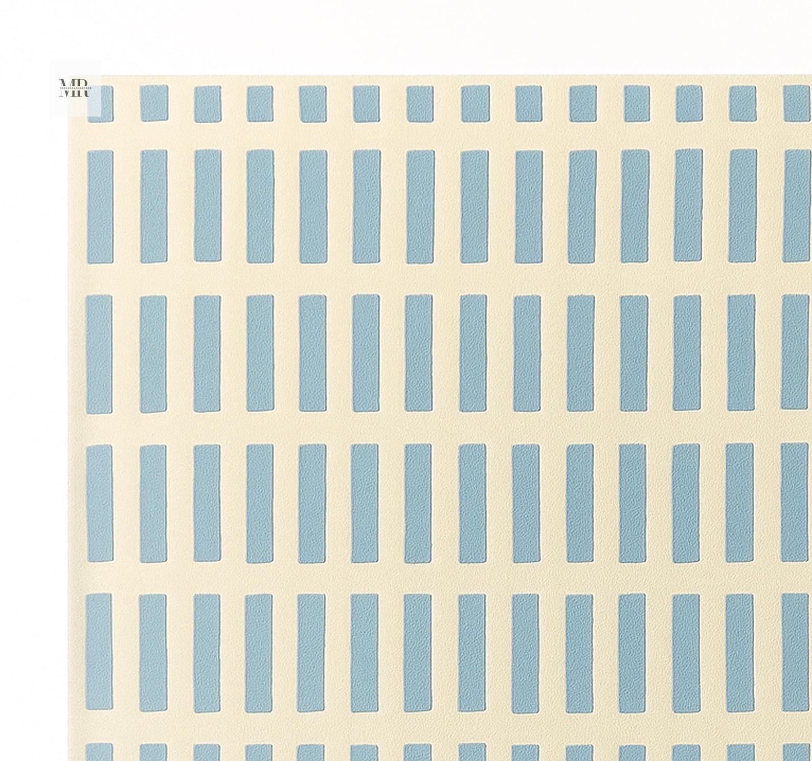 Geometric Light Blue Rectangle Rug, Hand Tufted | Minimalist Beige Area ...