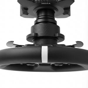 MOZA ES steering wheel quick release paddles