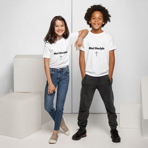 Youth Mini Disciple Tee - Black Font