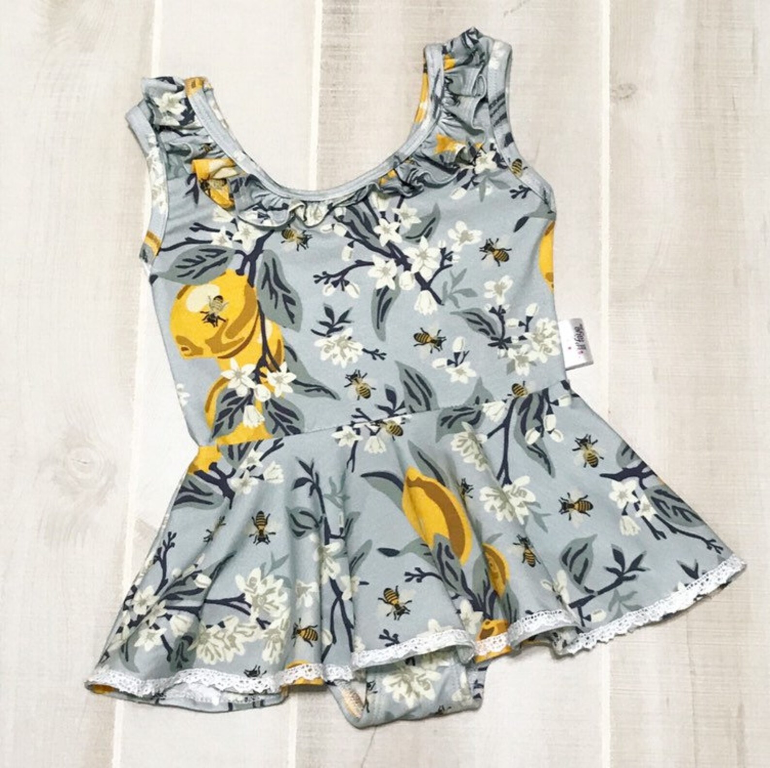Tank Bee Leotard Baby Leotards Leotards With Snaps Newborn Etsy