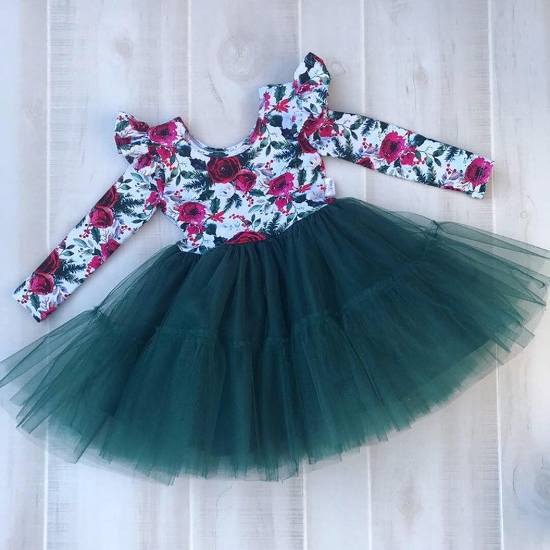 floral tutu dress