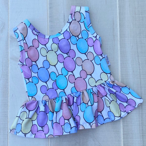 Balloon Peplum Top, Baby Peplum Shirt, Toddler Peplum Shirt, Baby Outfit, Toddler Outfit, Baby Summer Outfit, Kid Peplum Tank Top, Pastels