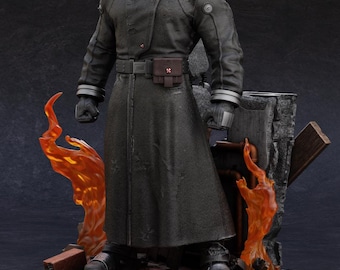 Mr. X Tyrant Figure | Resident Evil Resin Statue | Hand-Painted Horror Collectible