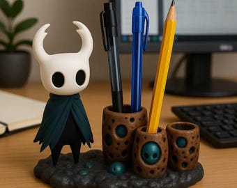 Hollow Knight Pen Stand | Desk Organizer | Gaming Collectible