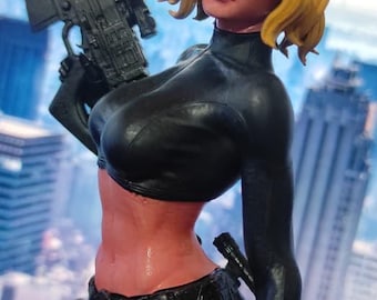 Black Widow Yelena Belova Resin Statue | 1/6 & 1/8 Scale | Hand-Painted Marvel Thunderbolts Figure | Highly Detailed Collectible