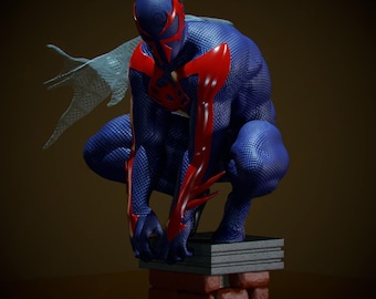 Spider-Man 2099 Resin Statue | 1/6 & 1/8 Scale | Hand-Painted| Highly Detailed Collectible
