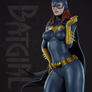 Batgirl Resin Statue | 1/6 & 1/8 Scale | Hand-Painted DC Hero Display | Highly Detailed Collectible