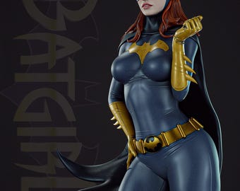 Batgirl Resin Statue | 1/6 & 1/8 Scale | Hand-Painted DC Hero Display | Highly Detailed Collectible