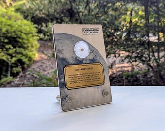 Lunar Highlands Meteorite With Museum Quality Display