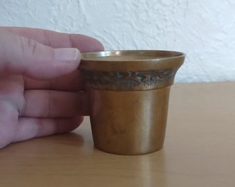 vintage copper Panchapatra cup, Poojas, India, Hindu ~ GallivantsVintage