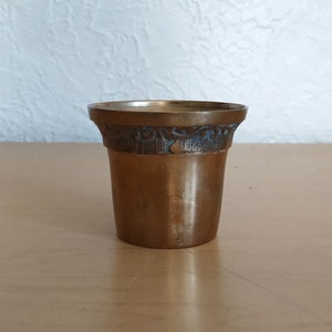 vintage copper Panchapatra cup, Poojas, India, Hindu ~ GallivantsVintage