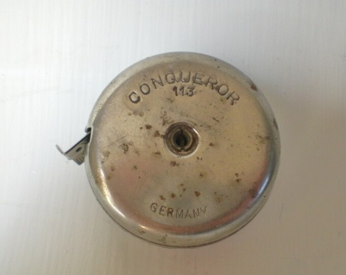 Vintage Metal Tape Measure Germany Etsy