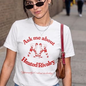 Rivalry Red T-Shirt, Cute Rivalry Connor Ilya Hollander Rozanov, Heated Merch, Couple Shirt