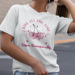 HS4 tee tshirt, HS merch, Kiss all the time/Disco, occasionally, together Concert t-shirt image 2