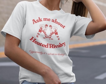 Rivalry Red T-Shirt, Cute Rivalry Connor Ilya Hollander Rozanov, Heated Merch, Couple Shirt