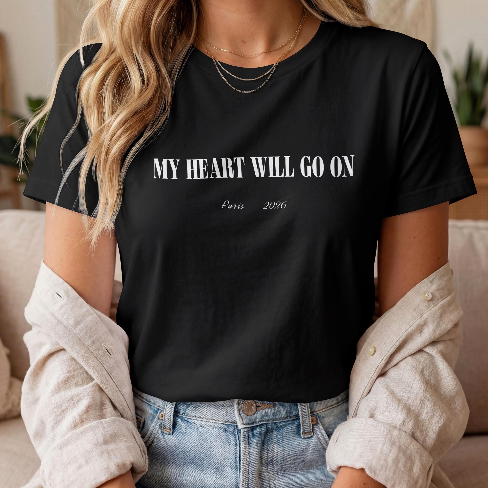 Celine Dion My Heart Will Go on T Shirt - Etsy