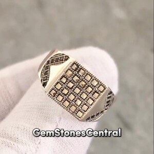 Beautiful Silver Ring For Men Sterling Silver 925 Simple Style Ring Gift For Men
