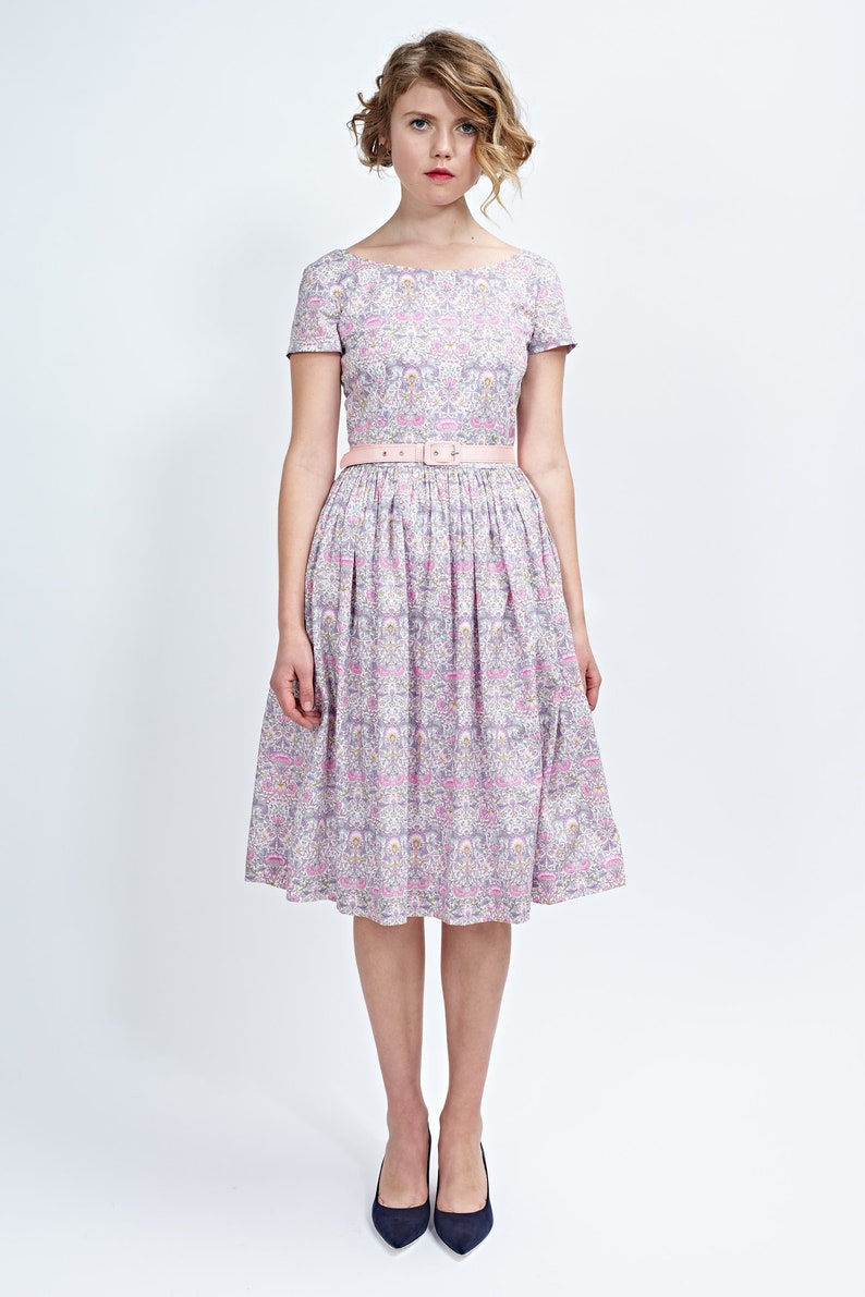 midi retro dress