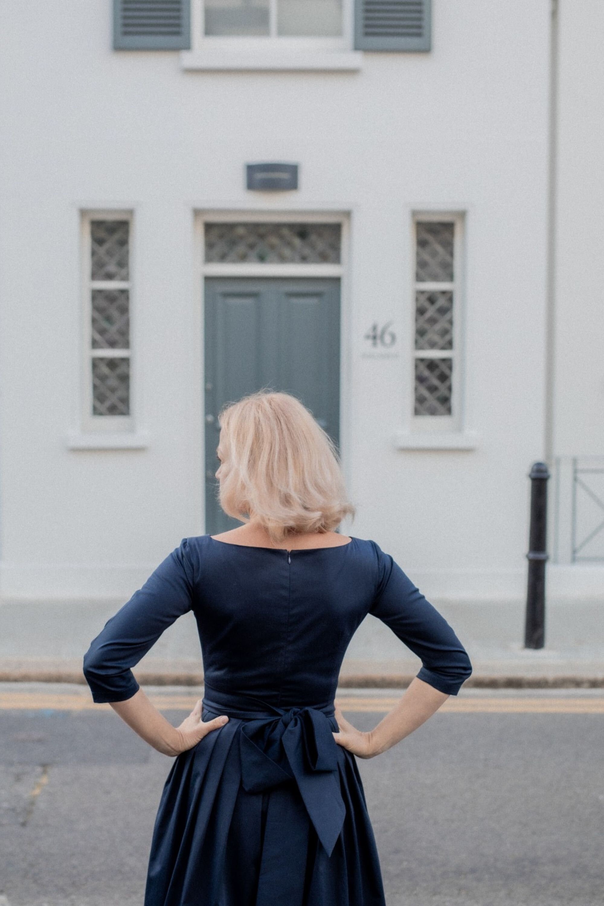 Navy Blue Dress, Women Circle Dress, Pleated Dress, Plus Size Clothing, Long Sleeves Dress, Midi Dress, Bridesmaid Dress, 1950 Navy Blue Dress, Women Circle Dress, Pleated Dress, Plus Size Clothing, Long Sleeves Dress, Midi Dress, Bridesmaid Dress, 1950