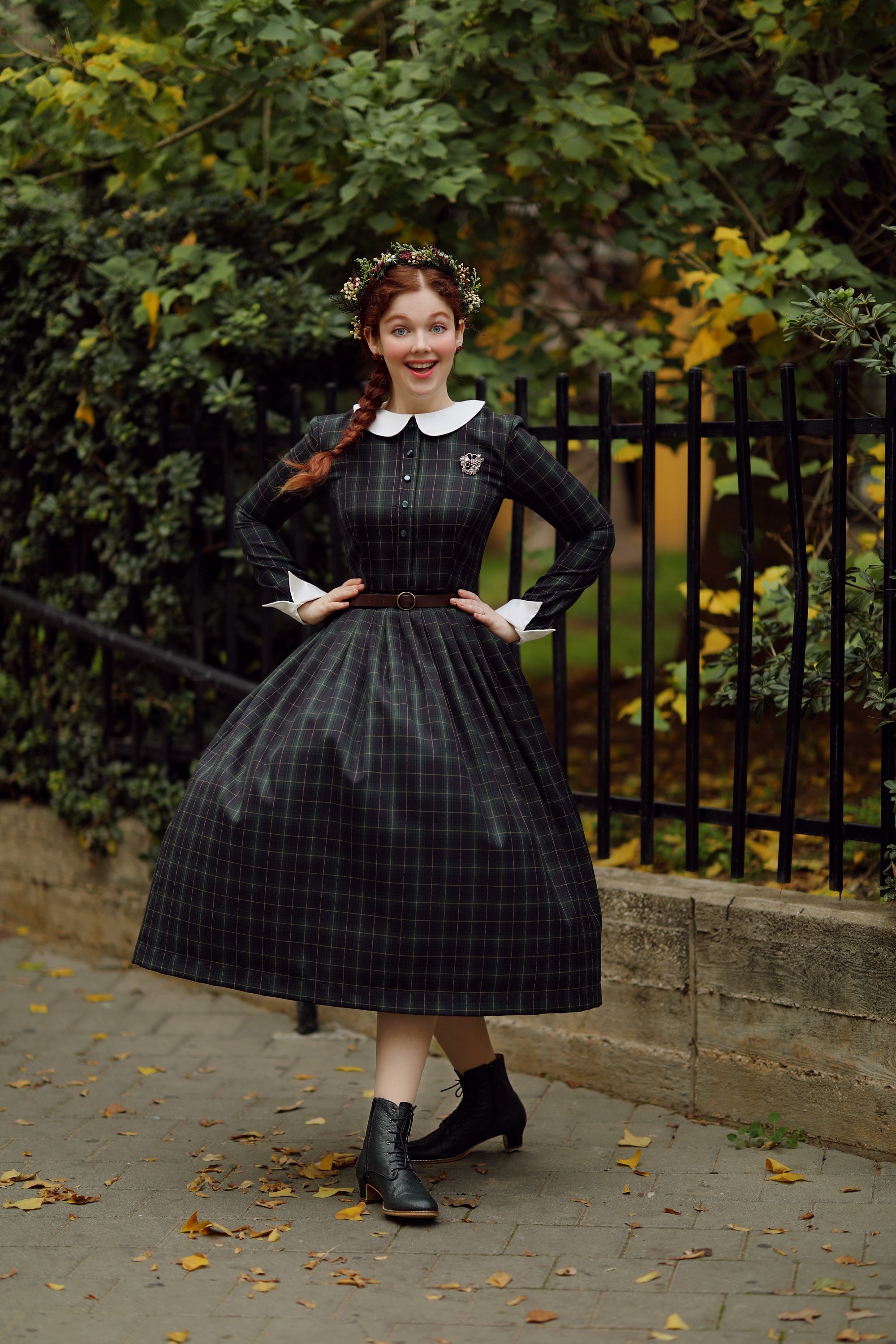 peter pan collar dress