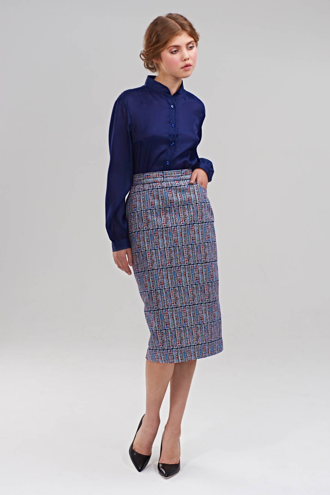 1960s Vintage Inspired Classic Pencil Skirt
