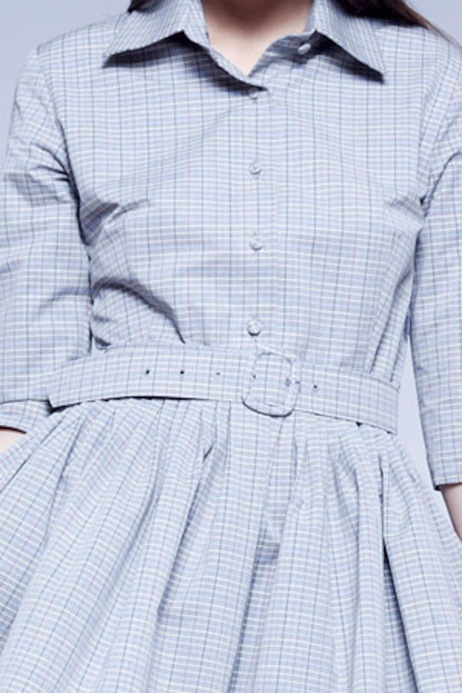 Vintage Style Shirt Dress 1950's Dress Office Dress Etsy