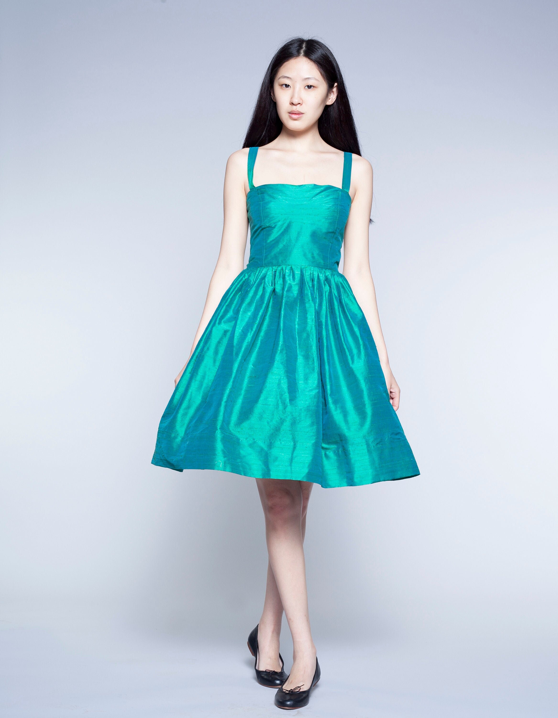 mint green dress wedding guest