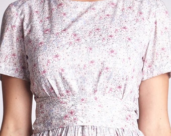 Women Dress, Bridesmaid Dress, Liberty Print Dress, Floral Dress, Laura  Ashley Dress, Flare Dress, Floral Wedding Dress, 1950's Clothing, - Etsy UK