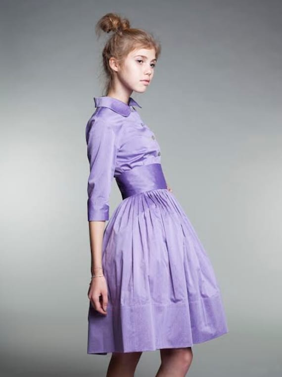 Modest lilac clearance dress