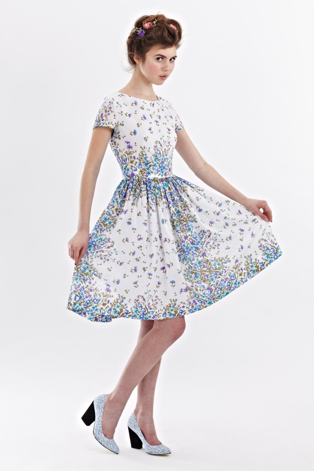 floral tea party dress