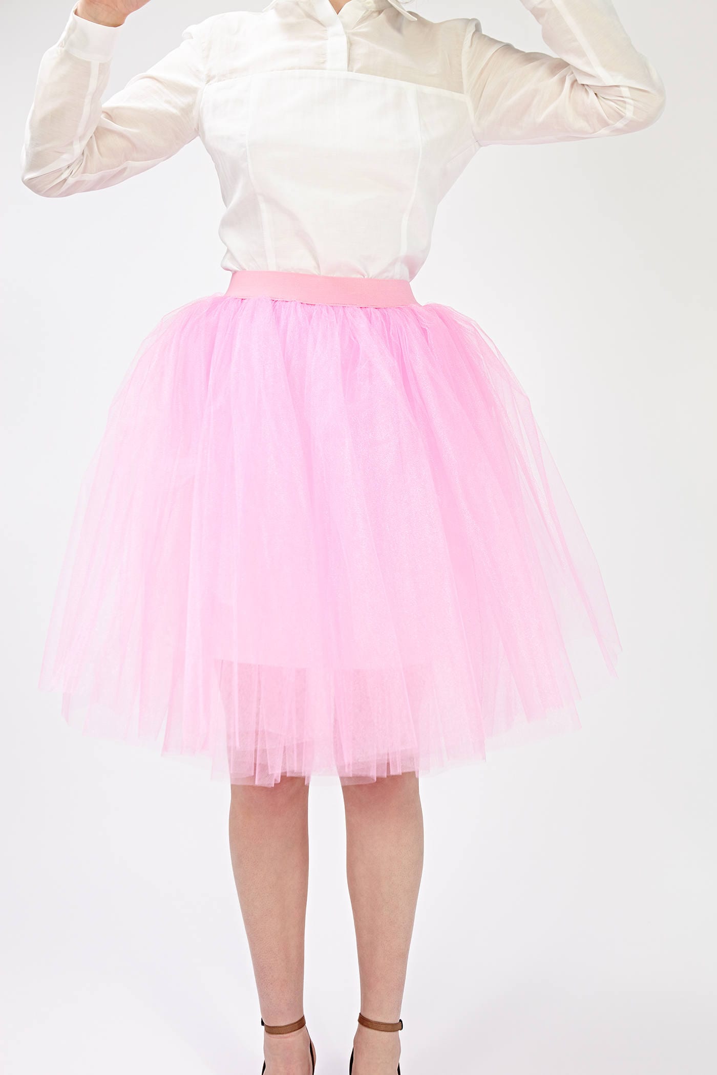 Women Pink Skirt Tulle Skirt Petticoat Skirt Tutu Skirt - Etsy