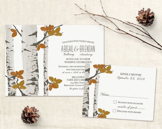 Free Printable Page Layouts For Fall Invitations Template 6