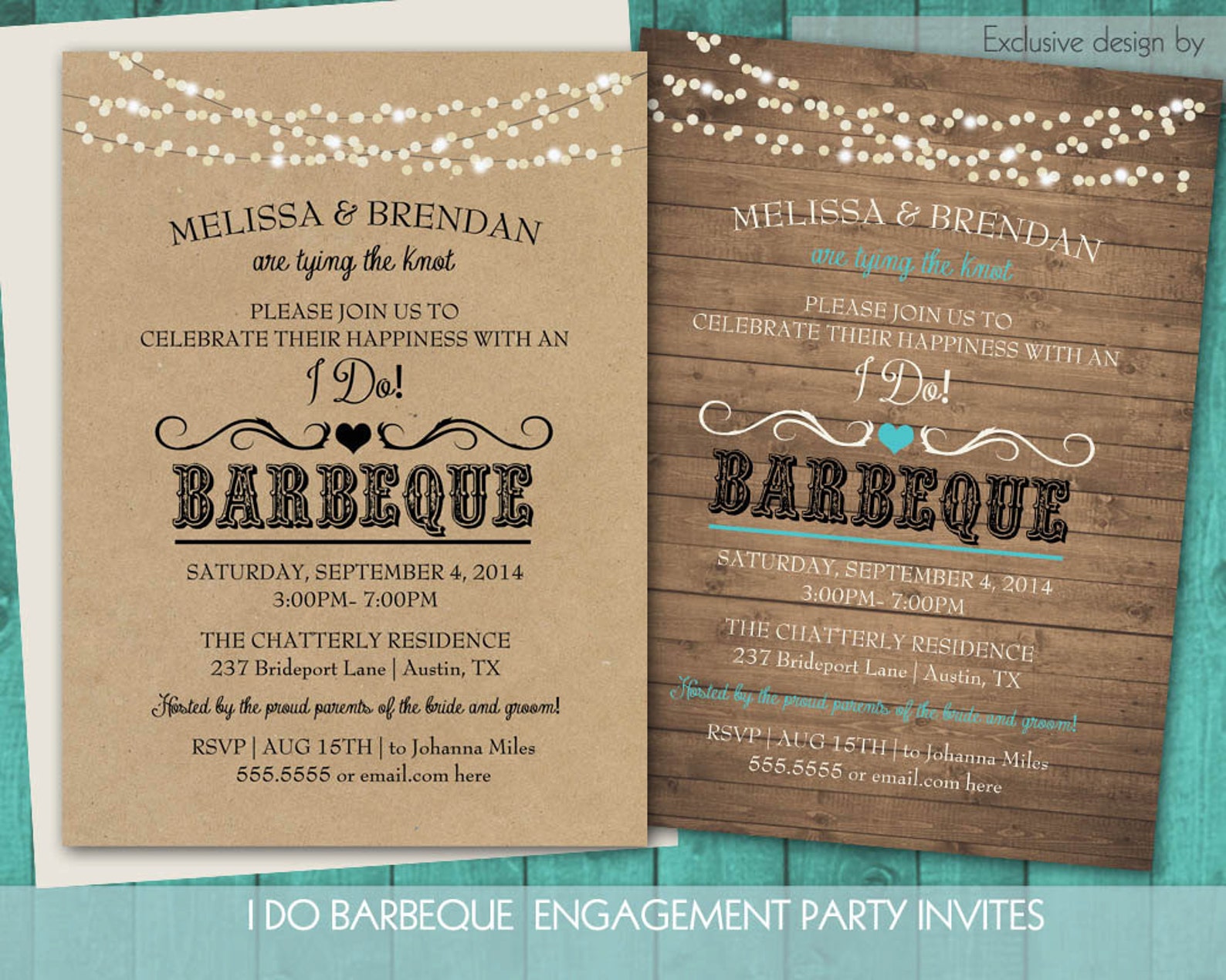 Printable I Do BBQ Wedding Reception Invitation Wedding | Etsy