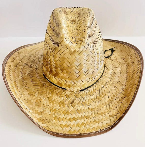Cowboy Mexican Palm Leaf Straw Hat Sombrero Vaquero  display picture 1