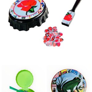 Corcholata de Loteria Mexicana con Pala Magnética y 50 Fichas Escoje tu Carta Plastic Loteria Container with Magnetic Wand and 50 Chips