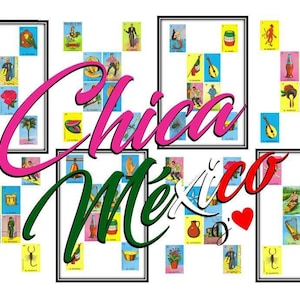 Jeu de Loteria mexicain, 40 mini cartes imprimables PDF Pozito y 4 Esquinas