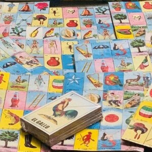 Traditional Handmade Loteria Cards Cartas de Loteria