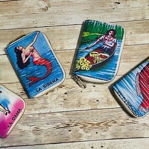 Mexican Loteria Wallets Carteras de Loteria Mexicana