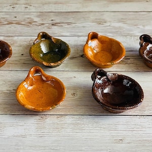 Cazuelitas Mini De Barro Mexicano Mini Mexican Clay Casseroles