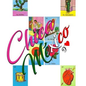 Jeu de Loteria mexicain 20 cartes imprimable PDF Pozito y 4 esquinas taille normale