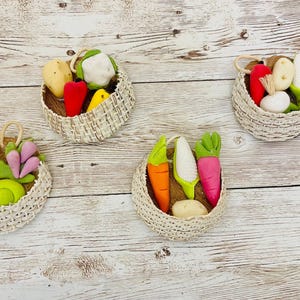 4x Mexican Kitchen Food Magnets Miniature Accessories 4 Imanes de Comidita para Cocina