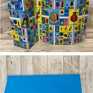 10 Loteria Cards with Preferred Image 10 Cartas de Lotería con La Preferida