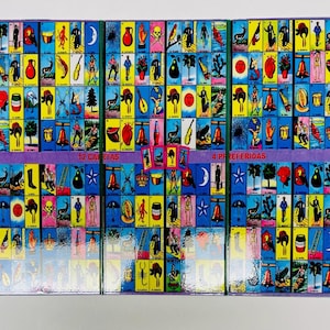 12 Cartas En Acordeón Con 4 Preferidas En Cada Carta 12 Cards 4 Preferred Image