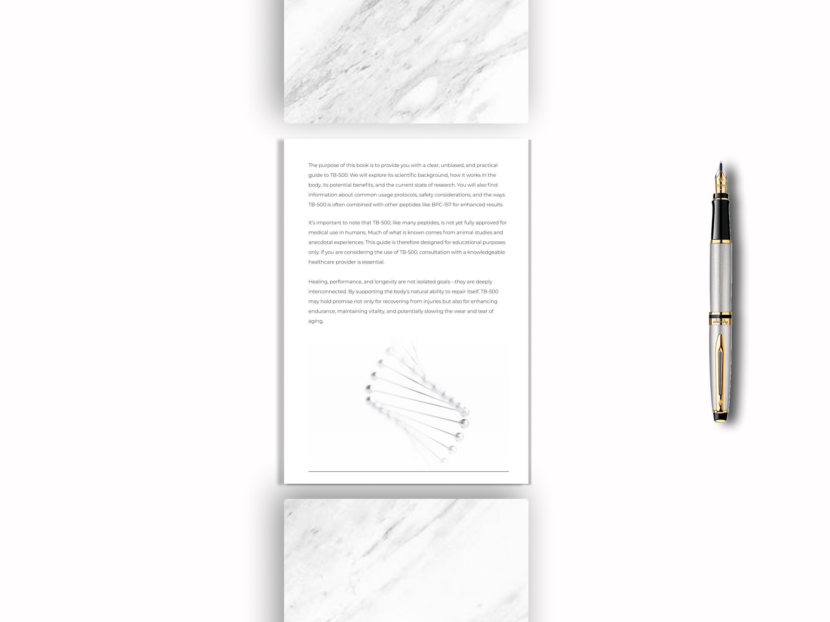 TB-500 Uncovered: Peptide Science for Repair, Performance and Longevity |  Healing and Recovery Guide - Etsy New Zealand