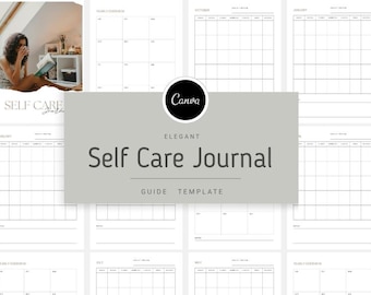 Printable Self-Care Journal: Mindfulness & Reflection Planner (PDF Format)