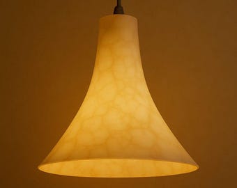 Handmade Alabaster Pendant Light (Set of 1): Modern Hanging Lamp