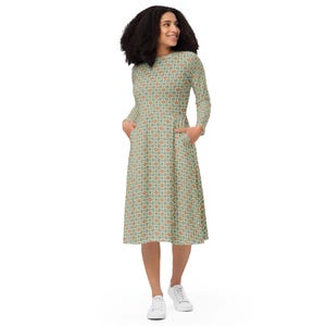 David Brown Dress - Etsy