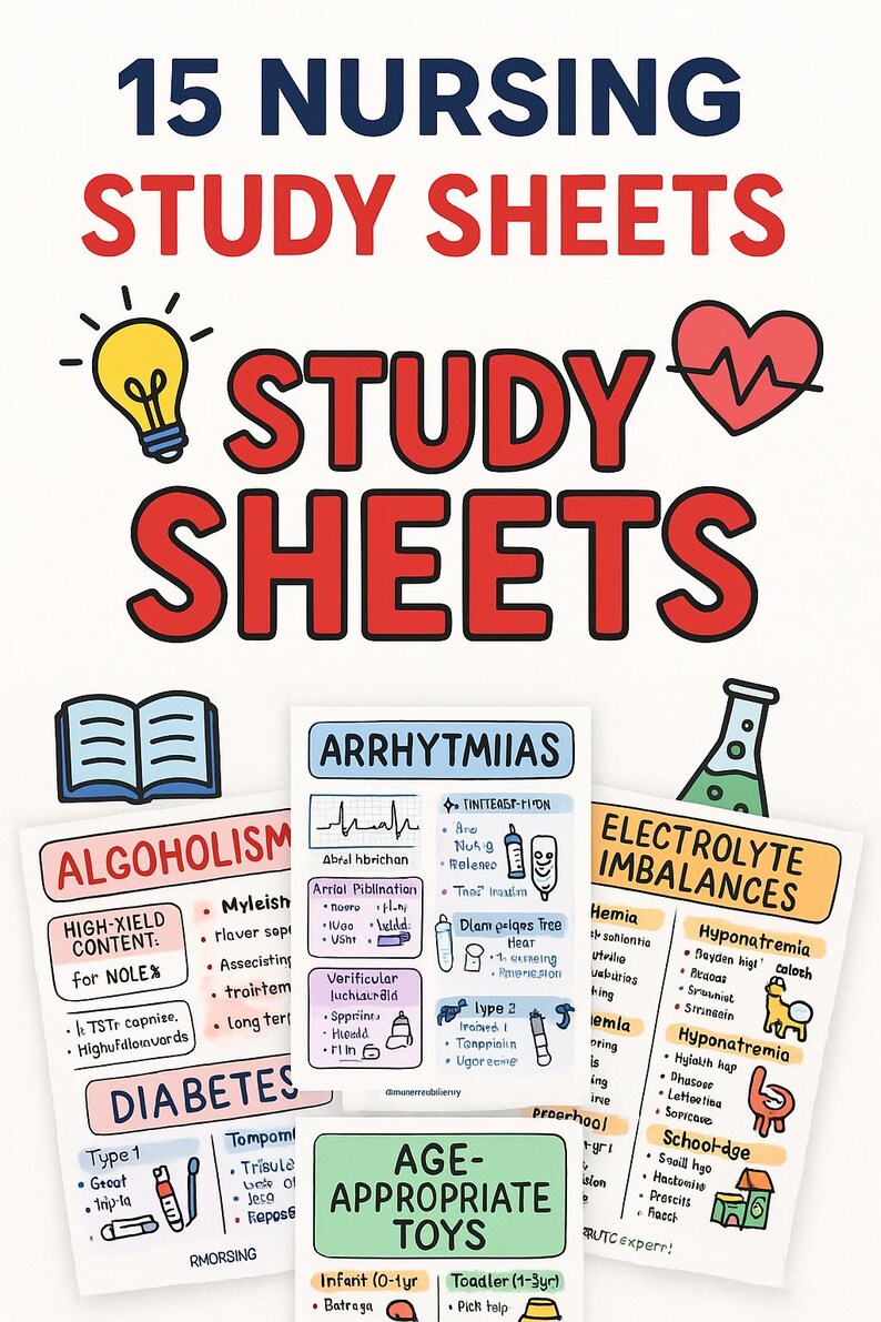 Visual Suds Guide.pdf 2026 Next Gen NCLEX-RN Visual Study Guide | Cheat Sheets + Flashcards ...