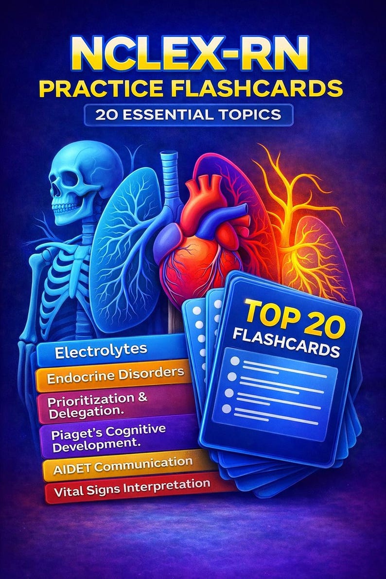 Visual Suds Guide.pdf 2026 Next Gen NCLEX-RN Visual Study Guide | Cheat Sheets + Flashcards ...